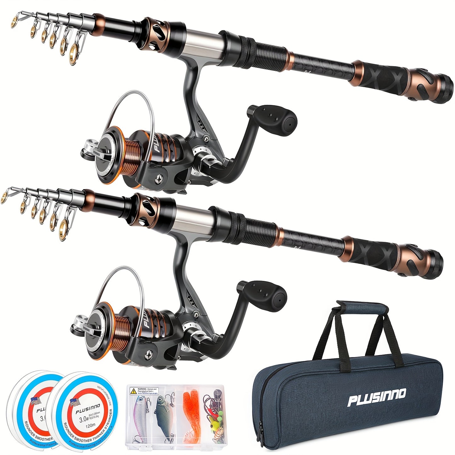 Telescopic Fishing Rod And Reel, Pocket Travel Rod