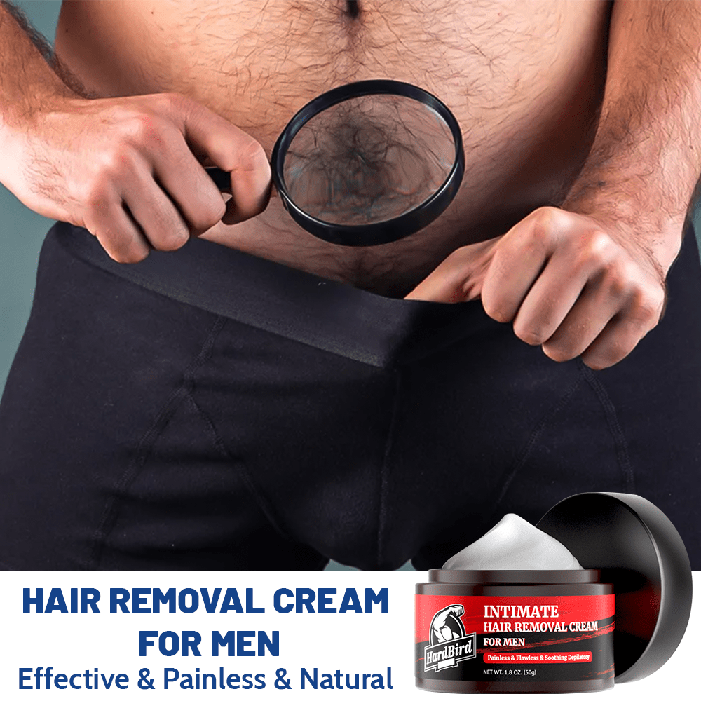 1pc Men's Intimate Hair Removal Cream - Fast-Acting, Groin & Body - Formaldehyde-Free, for All Skin Types