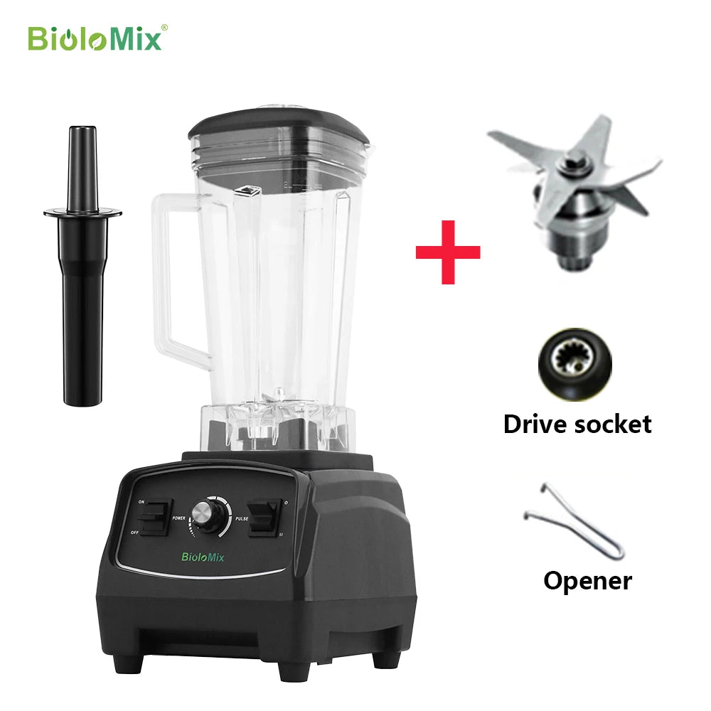 BPA Free 3HP 2200W Heavy Duty Commercial Grade Blender, Mixer, Juicer, Smoothie Maker