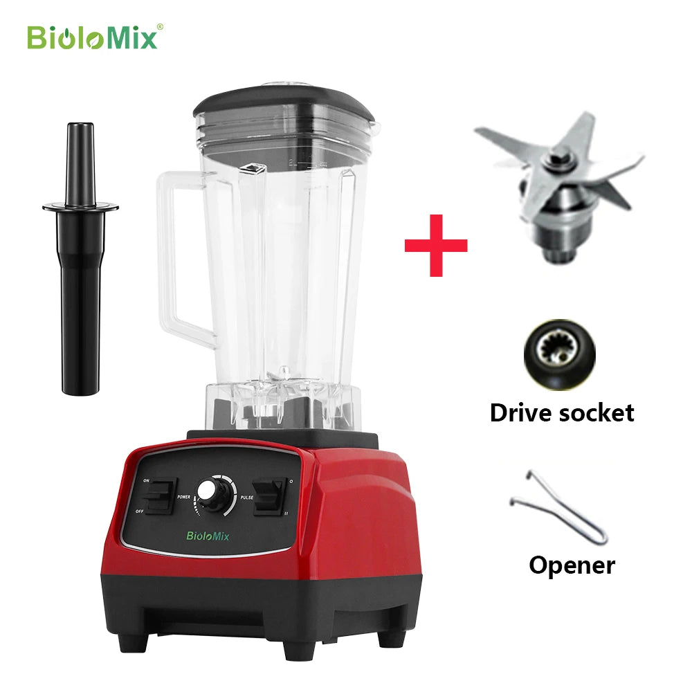 BPA Free 3HP 2200W Heavy Duty Commercial Grade Blender, Mixer, Juicer, Smoothie Maker