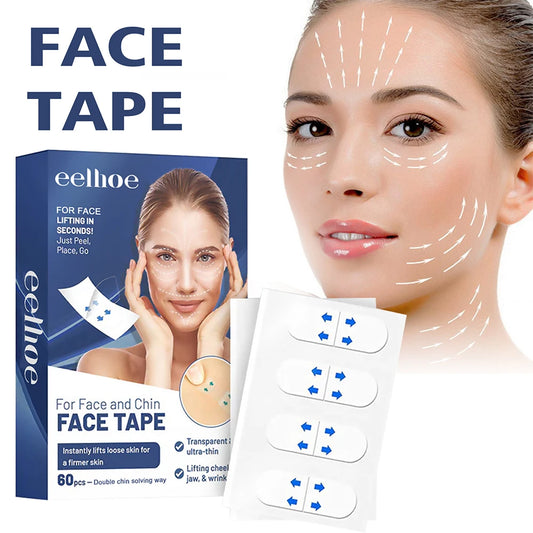 Anti Wrinkle Lifting Face Stickers Invisible Thin Face Patches Lift Tools Face Anti Sagging