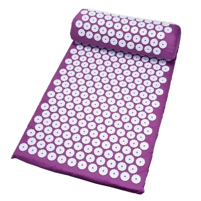 Spike Massage Lotus Acupuncture Cushion Massage Yoga Mat Relieve Stress Back Body Pain - Multiple Options