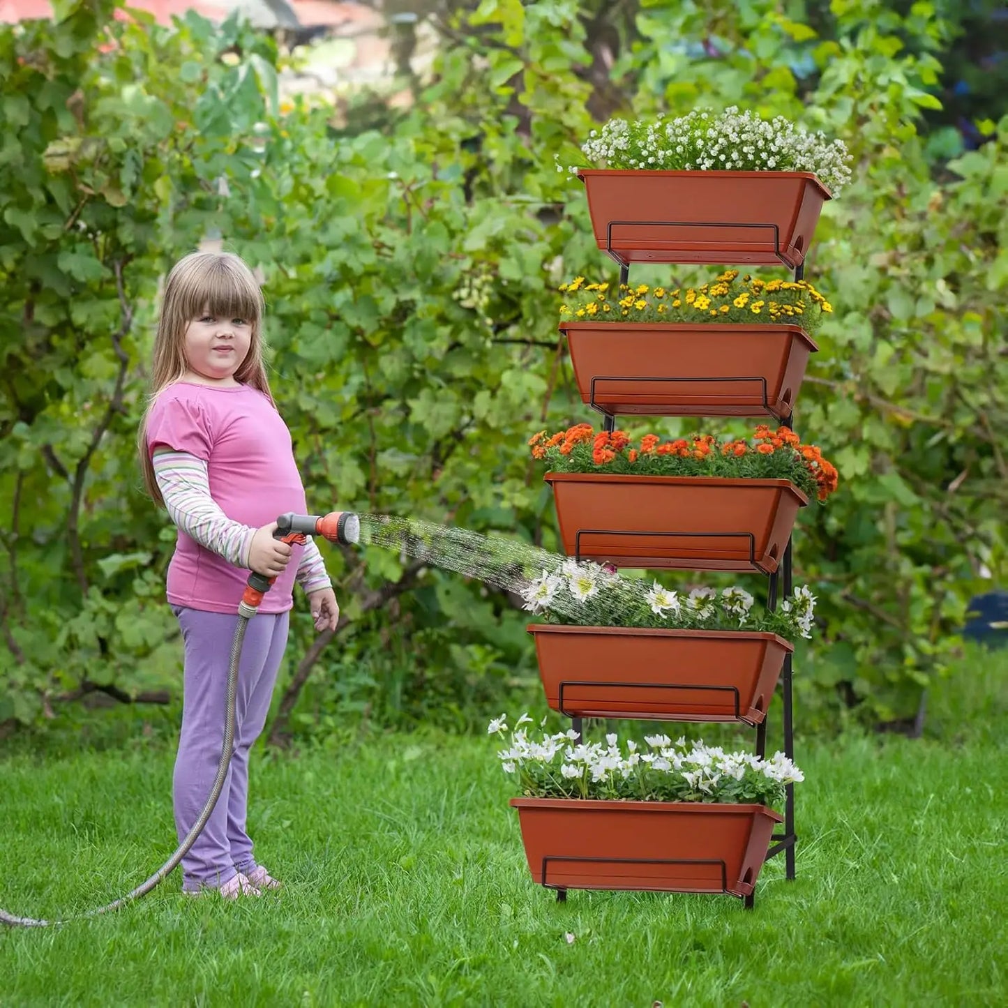 Vertical Garden Bed, 5th Floor, Vertical Elevated Garden, Flower Pot, Outdoor Herbal Garden