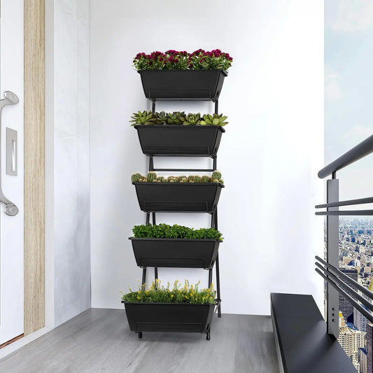 Vertical Garden Bed, 5th Floor, Vertical Elevated Garden, Flower Pot, Outdoor Herbal Garden