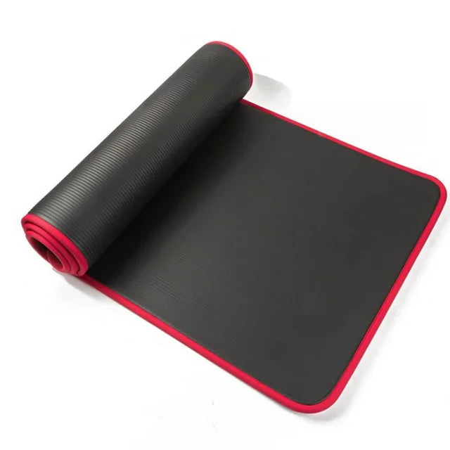 High Quality 10MM Thick Non-slip Yoga Mat for Fitness & Pilates Gym