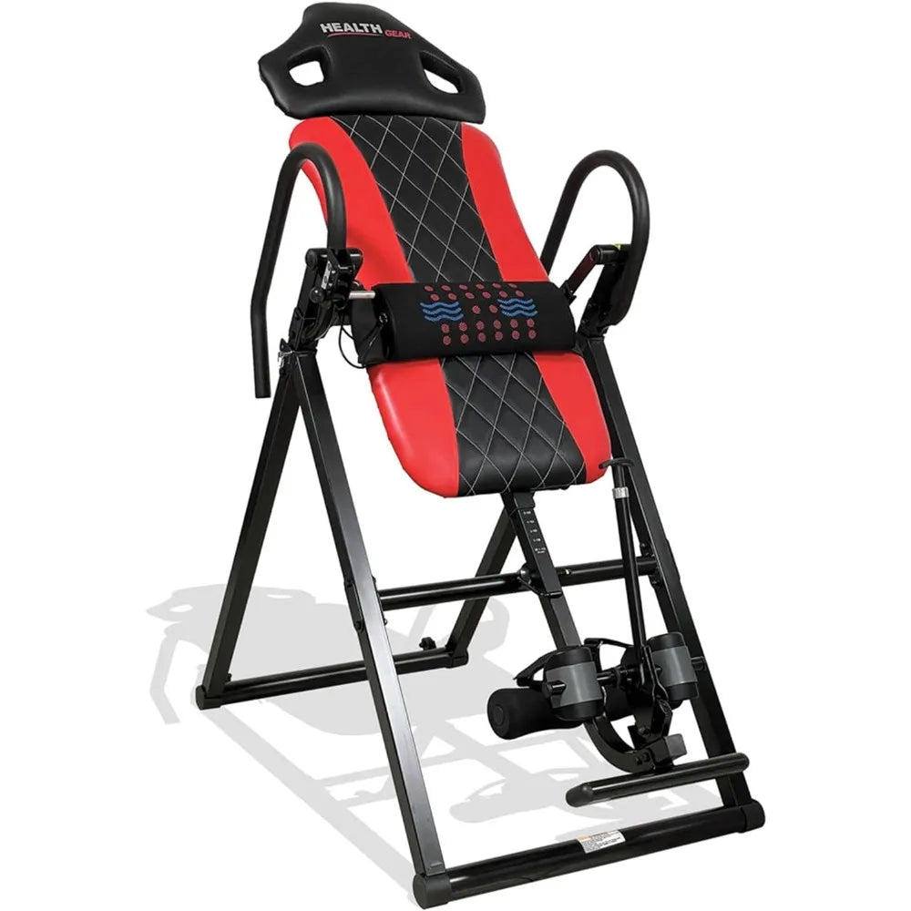 HGI 4.4 Advanced Heat & Vibration Massage Inversion Table with Patented Ankle Safety & Security System