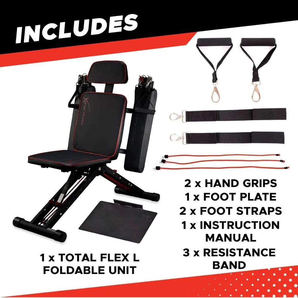 Compact Design, Home Gym, Versitiale Exercises, Workout Equipment, Fitness Equipment