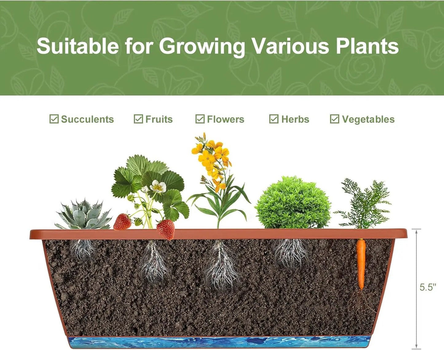 Vertical Garden Bed, 5th Floor, Vertical Elevated Garden, Flower Pot, Outdoor Herbal Garden