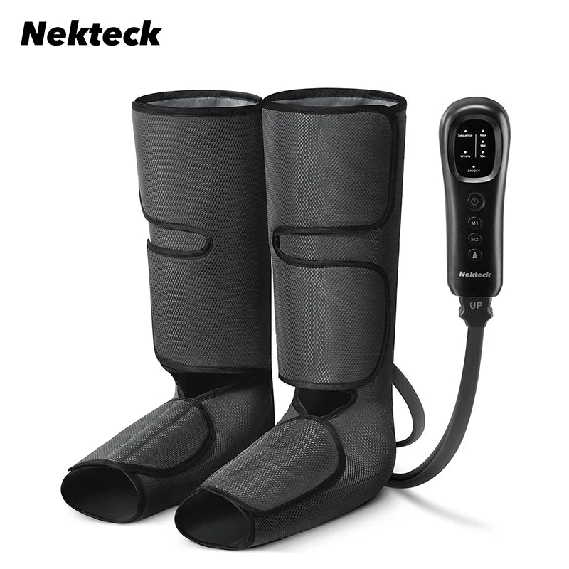 Nekteck Foot Legs Air Compression Massager Calf Wraps Massage for Blood Circulation