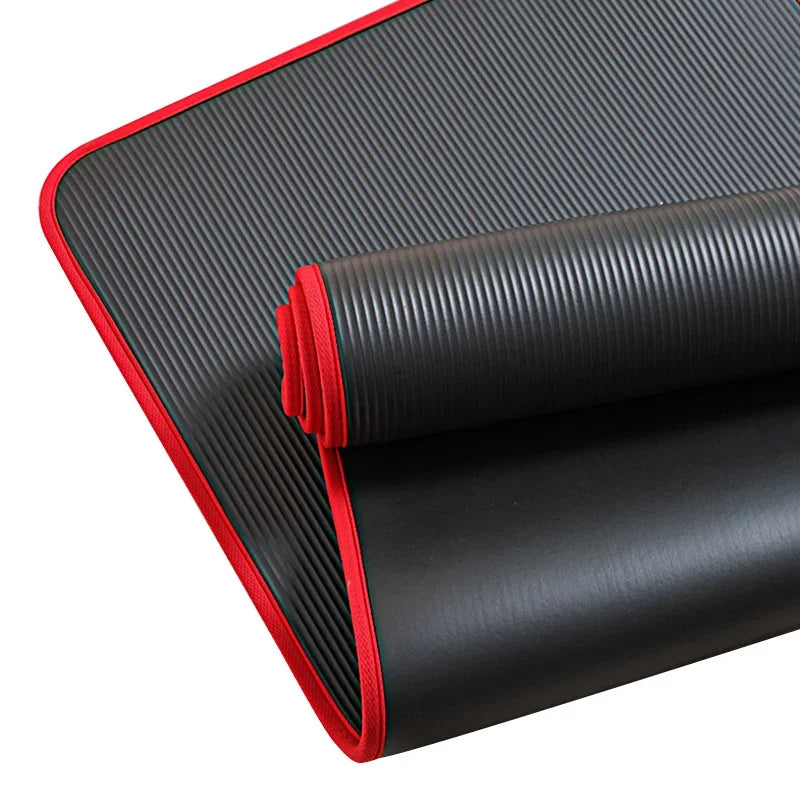 High Quality 10MM Thick Non-slip Yoga Mat for Fitness & Pilates Gym