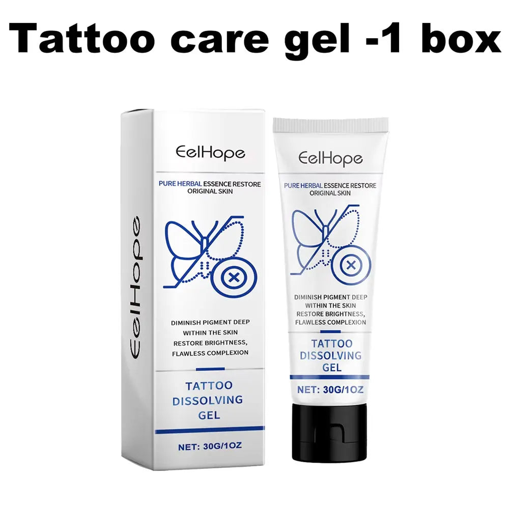 EELHOE 30g Tattoo Removal Gel Dissolve Tattoo Repair Skin Moisturizing Painless Deep Cleansing Gel