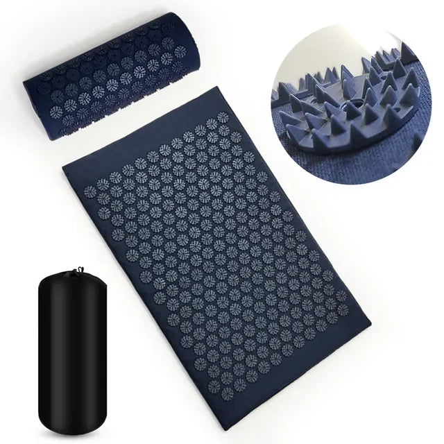 Spike Massage Lotus Acupuncture Cushion Massage Yoga Mat Relieve Stress Back Body Pain - Multiple Options