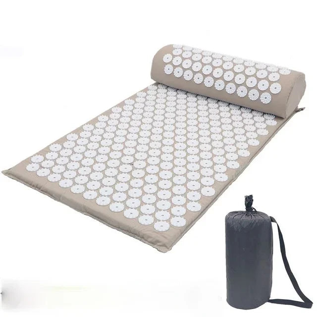 Spike Massage Lotus Acupuncture Cushion Massage Yoga Mat Relieve Stress Back Body Pain - Multiple Options