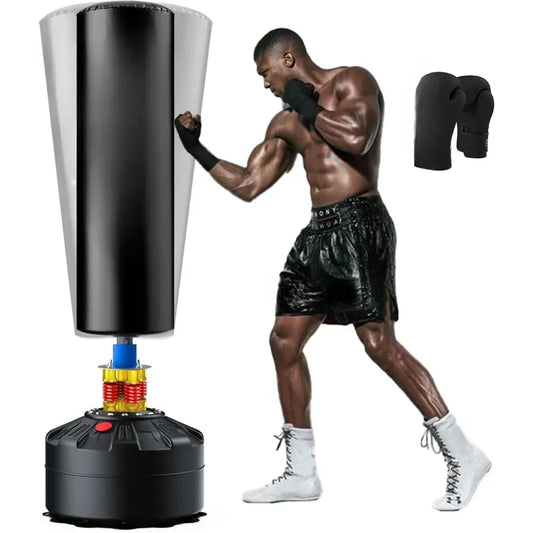 Punching Bag 70" With Boxing Gloves With Stand for Adult Teens