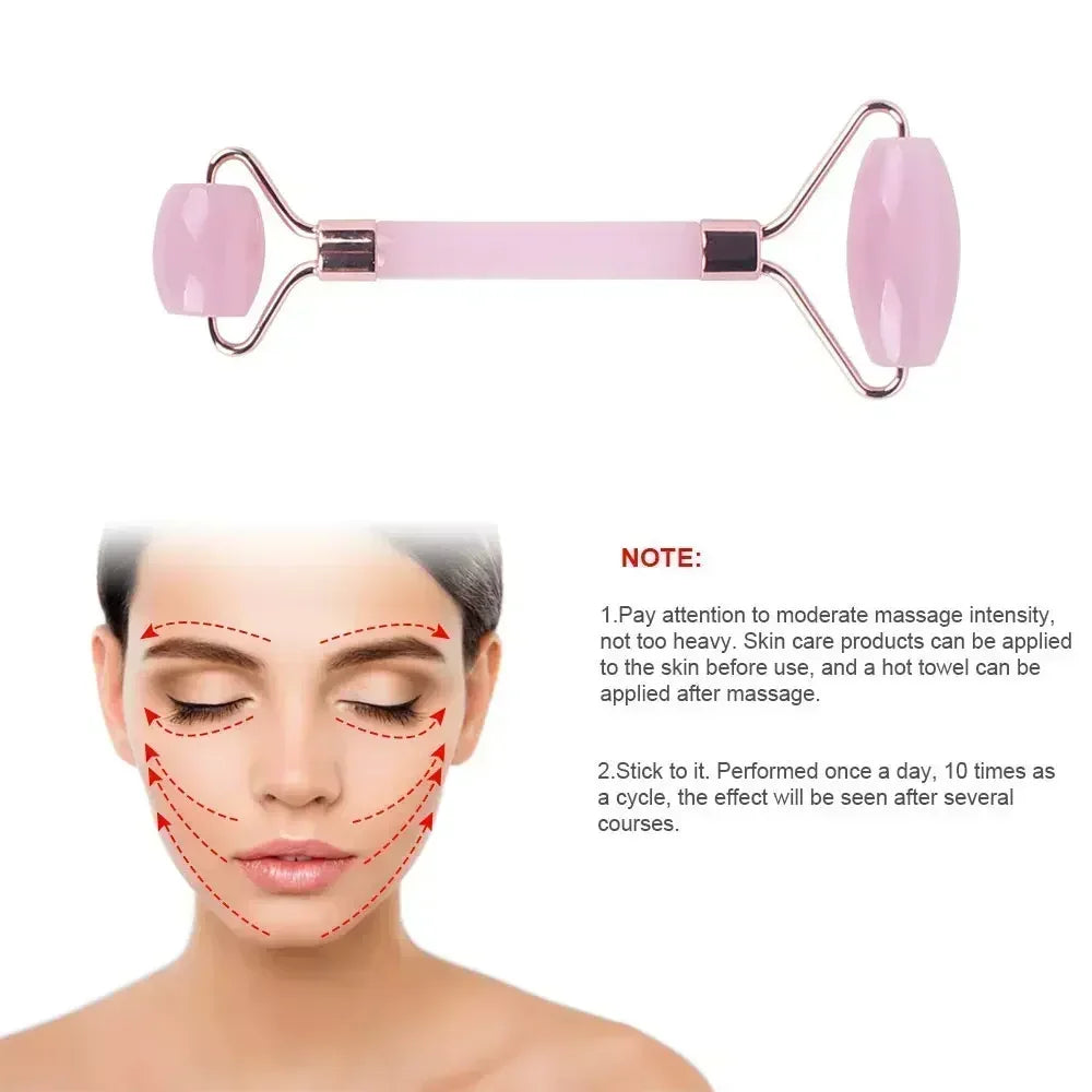 Resin Facial Massager Roller Face Body Scraping Board Anti-Wrinkle Beauty Skin Care Tools