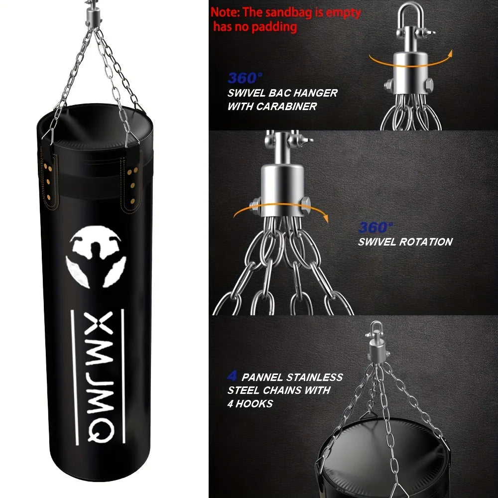 Boxing Training Punching Bag, Including Boxing Gloves, Boxing Belt And Empty Punching Bag