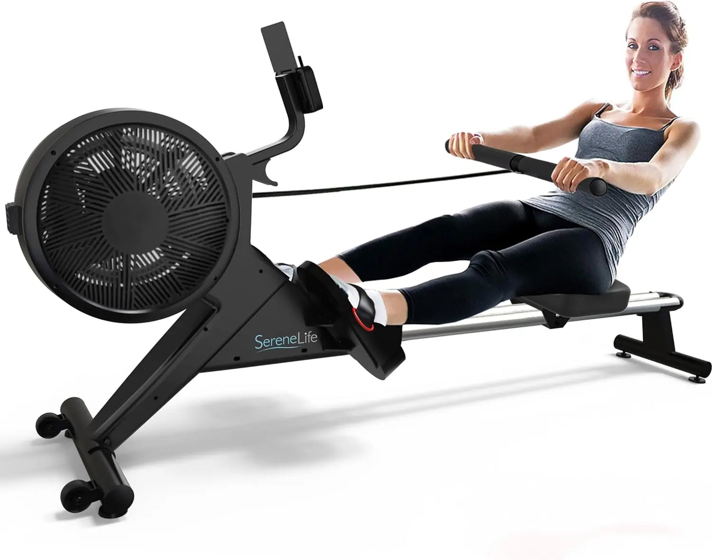 Smart Rowing Machine - For Home Gym with Fitness Monitoring App