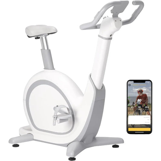 Smart Exercise Bike, Adjustable 36 Levels Magnetic Resistance with 350Lb Weight Capacity w/ Training