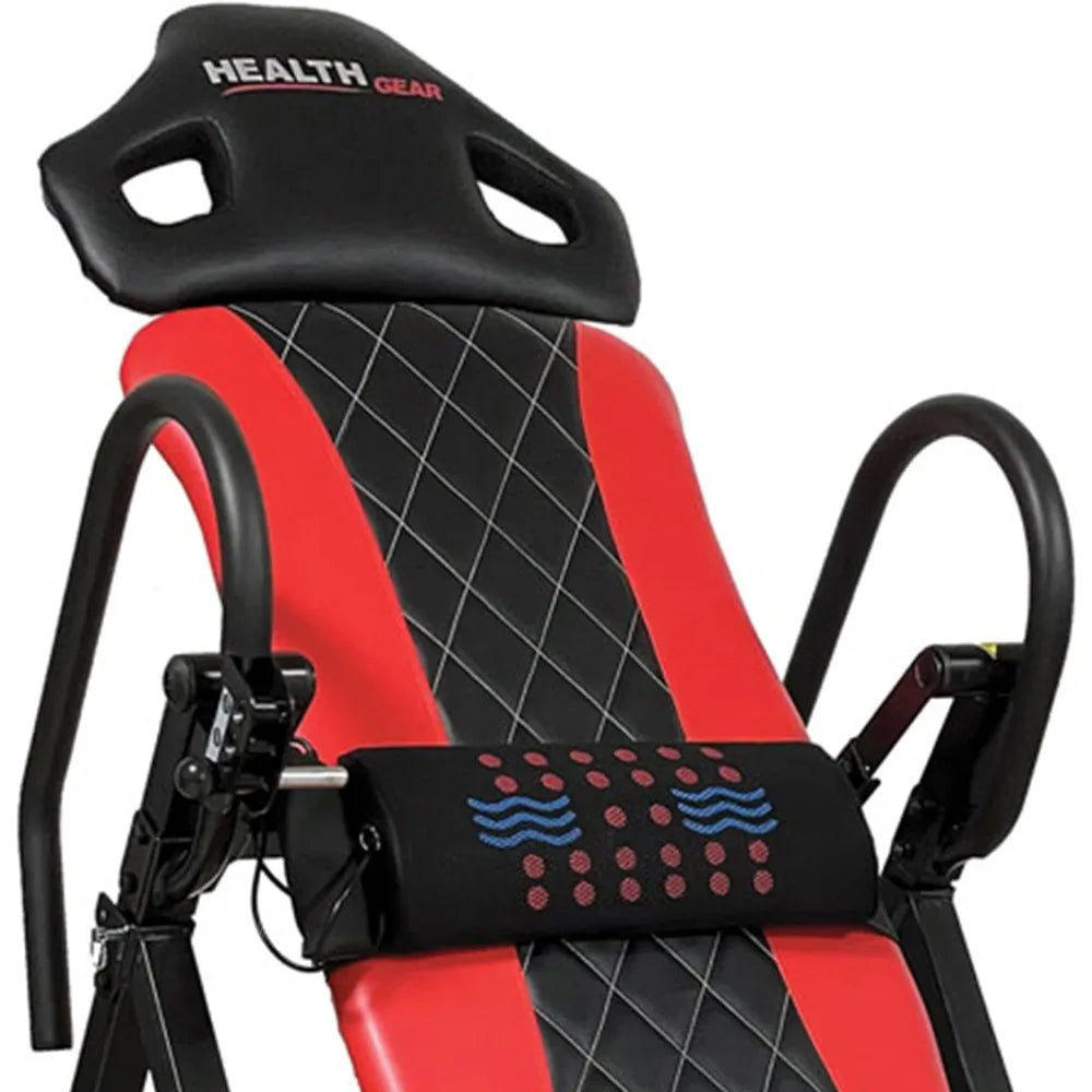 HGI 4.4 Advanced Heat & Vibration Massage Inversion Table with Patented Ankle Safety & Security System