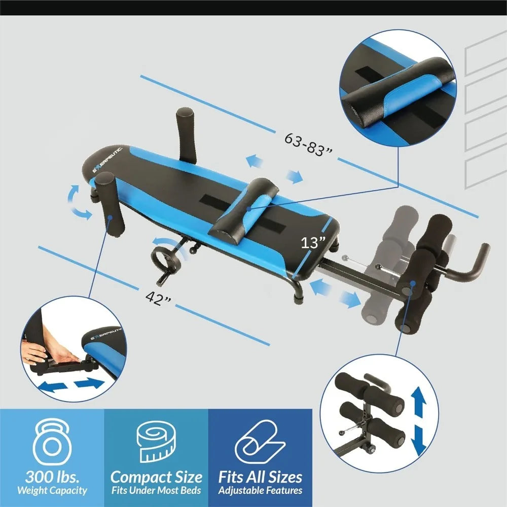 Alternative Inversion Traction Table - Back Stretcher for Lower Back Pain Relief