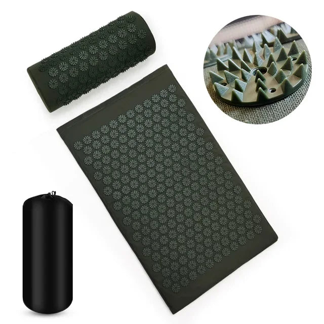 Spike Massage Lotus Acupuncture Cushion Massage Yoga Mat Relieve Stress Back Body Pain - Multiple Options