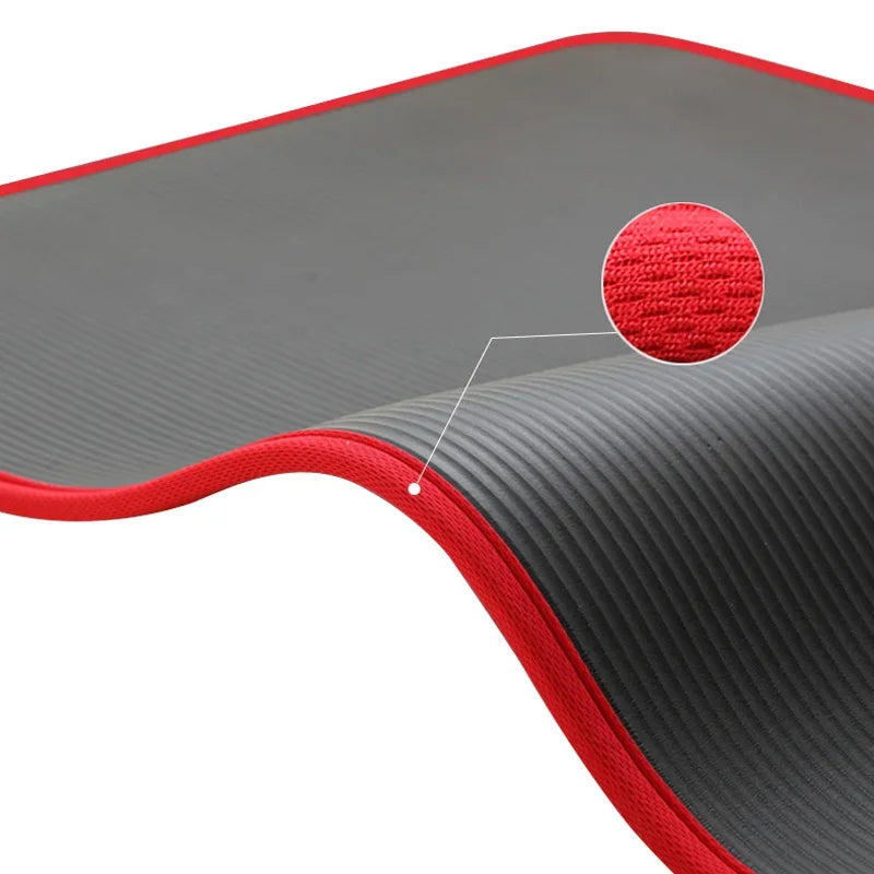 High Quality 10MM Thick Non-slip Yoga Mat for Fitness & Pilates Gym