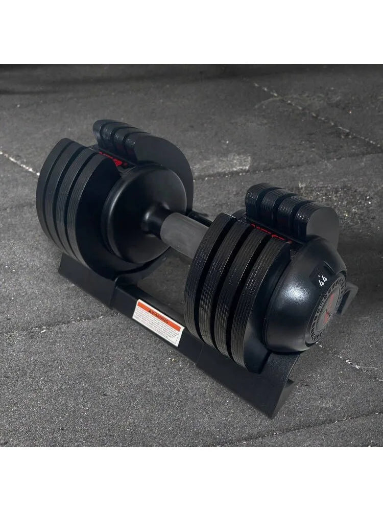 22LB Adjustable Dumbbell with Durable Steel & Plastic Design – Compact, Space-Saving Home Equipment