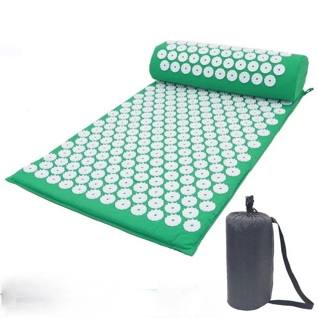 Spike Massage Lotus Acupuncture Cushion Massage Yoga Mat Relieve Stress Back Body Pain - Multiple Options