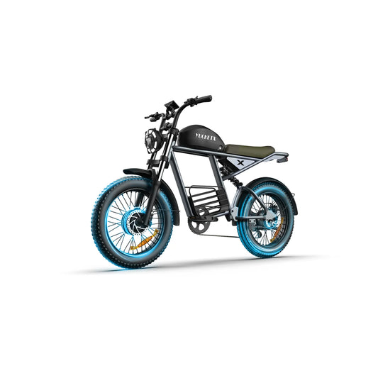 Electric Bike for Adults with 1500W Peak Motor, Max 35MPH, with 18.9AH Battery, 20" Fat Tire