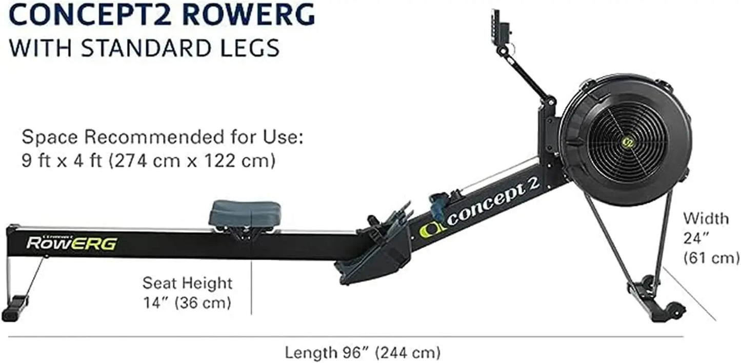 Model D Upgraded Indoor Rowing Machine for Exercise Control Your Workout with PM5 Performance Monitor