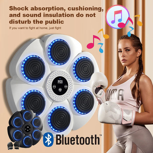 Bluetooth Smart Music Wall Boxing Machine, Reaction Training Punching Bag