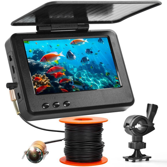 The Latest Upgraded 4.3-Inch Single-Sided Shading Underwater Camera Fishing Gear And Equipment