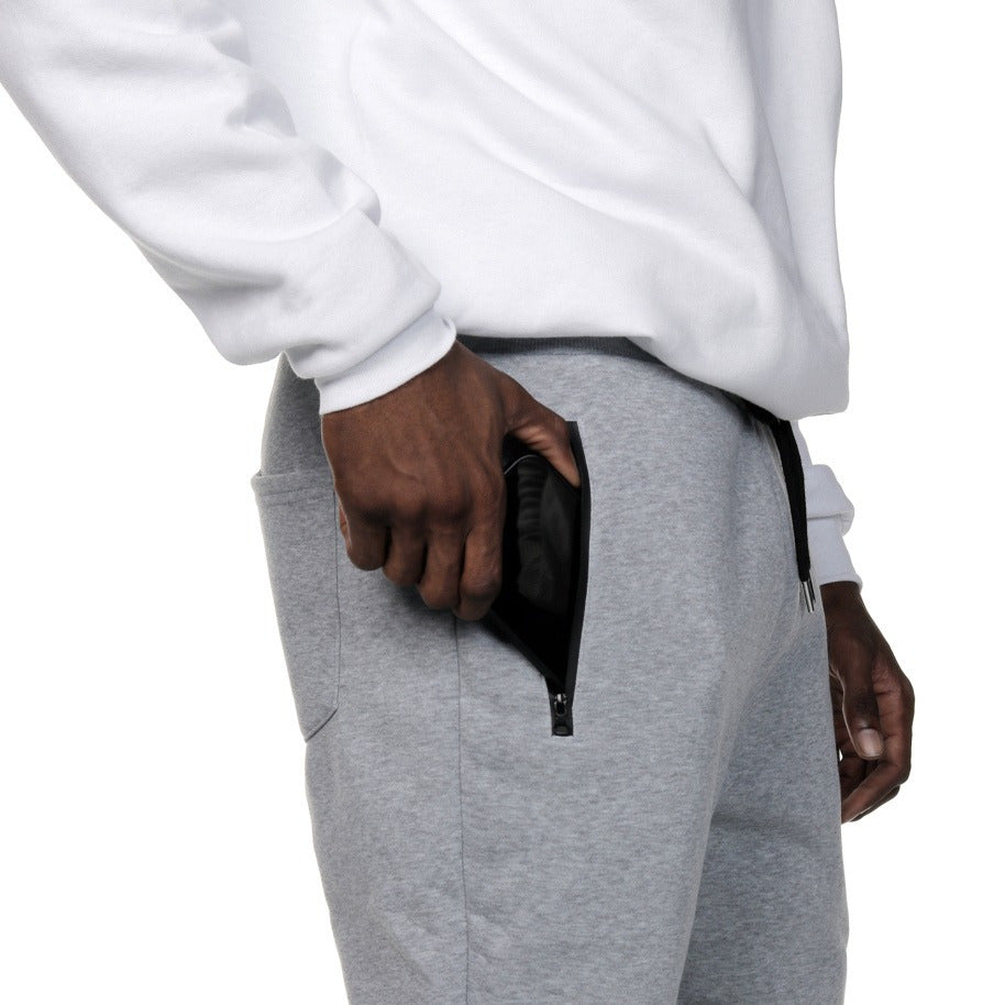 6-Pack Ever Tech Lucky No. 1 Men's Fleece Jogger Sweatpants with Zipper Pocket & Drawstring (S-3XL)