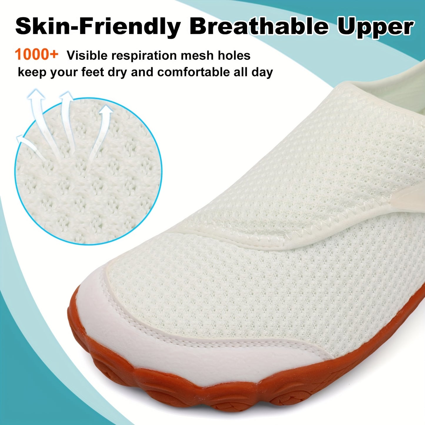 Women's Walking Diabetic Shoes Wide Adjustable Zero Drop Lightweight Sneakers For Edema Swollen Feet